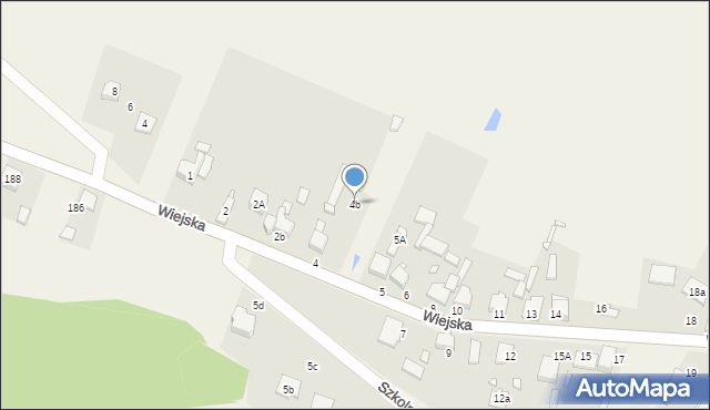 Preczów, Wiejska, 4b, mapa Preczów