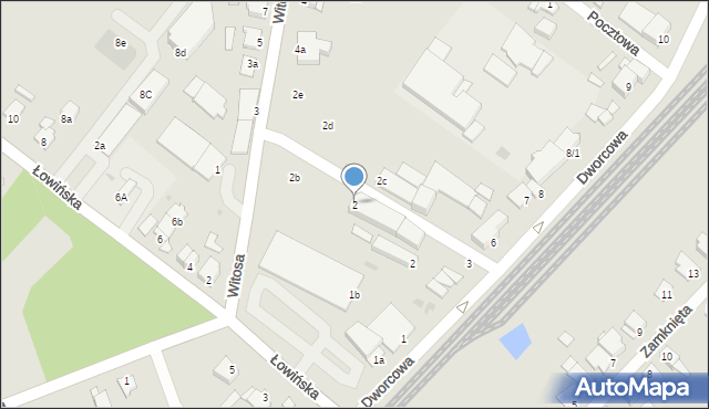 Pruszcz, Witosa Wincentego, 2, mapa Pruszcz