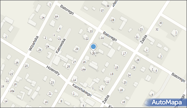 Przerośl, Wielka, 20, mapa Przerośl