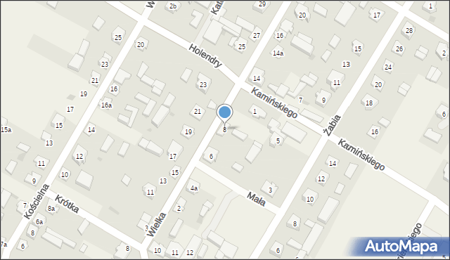 Przerośl, Wielka, 8, mapa Przerośl