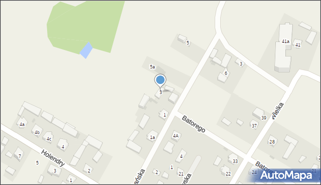 Przerośl, Wiżańska, 3, mapa Przerośl