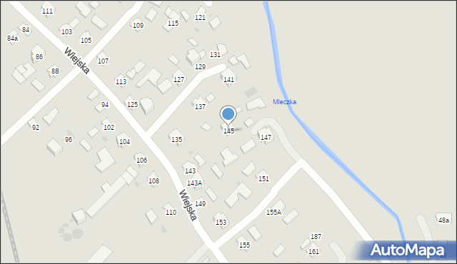 Przeworsk, Wiejska, 145, mapa Przeworsk