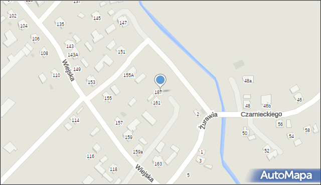 Przeworsk, Wiejska, 161a, mapa Przeworsk