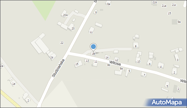 Przeworsk, Witosa Wincentego, 16, mapa Przeworsk