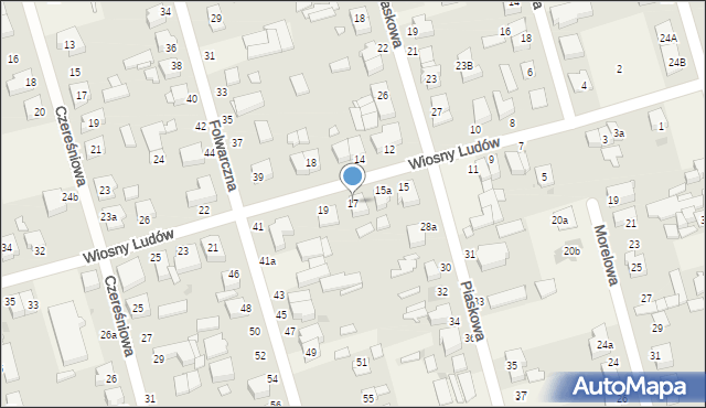 Przeźmierowo, Wiosny Ludów, 17, mapa Przeźmierowo
