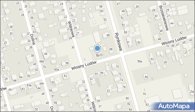 Przeźmierowo, Wiosny Ludów, 54, mapa Przeźmierowo