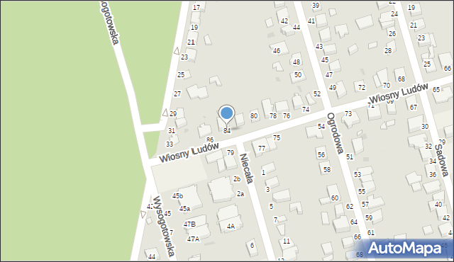 Przeźmierowo, Wiosny Ludów, 84, mapa Przeźmierowo