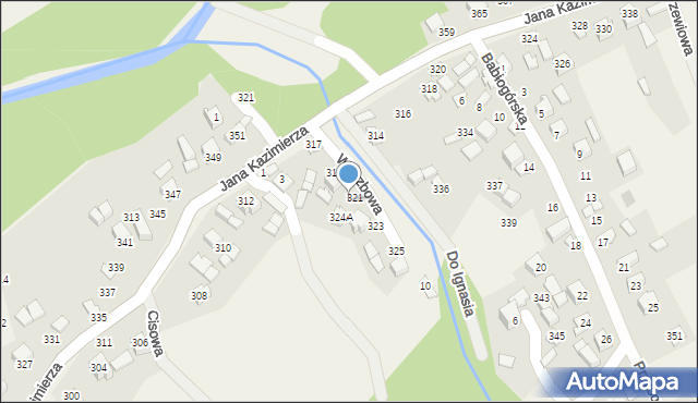 Przyborów, Wierzbowa, 6, mapa Przyborów