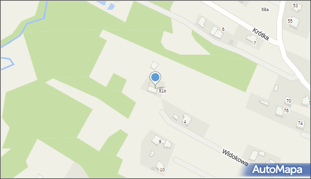 Przybradz, Widokowa, 5, mapa Przybradz