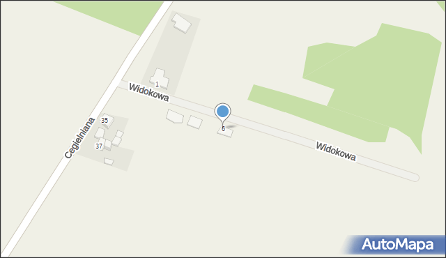 Przyprostynia, Widokowa, 6, mapa Przyprostynia