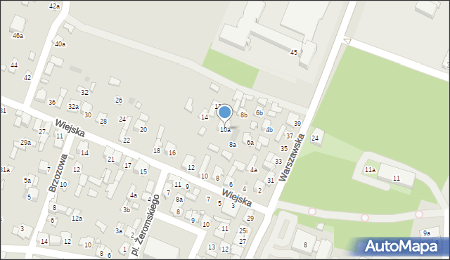 Przysucha, Wiejska, 10a, mapa Przysucha
