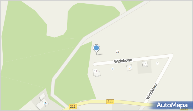 Puzdrowo, Widokowa, 22, mapa Puzdrowo