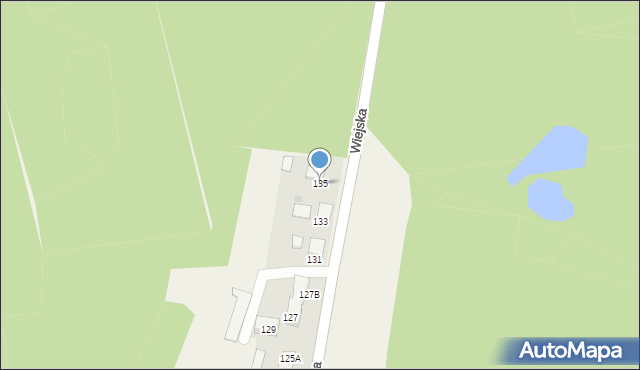 Rachowice, Wiejska, 135, mapa Rachowice