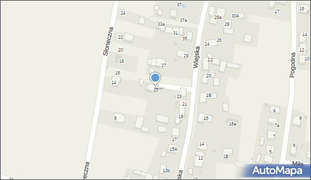 Rachowice, Wiejska, 25, mapa Rachowice