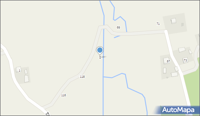 Radgoszcz, Wierzbowa, 2, mapa Radgoszcz