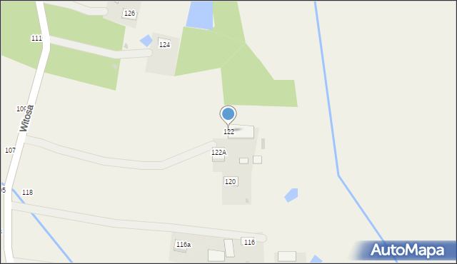 Radgoszcz, Witosa Wincentego, 122, mapa Radgoszcz