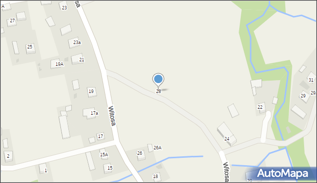 Radgoszcz, Witosa Wincentego, 28, mapa Radgoszcz