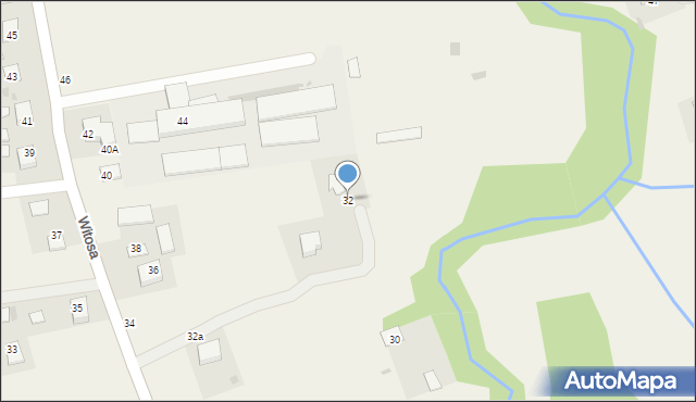 Radgoszcz, Witosa Wincentego, 32, mapa Radgoszcz