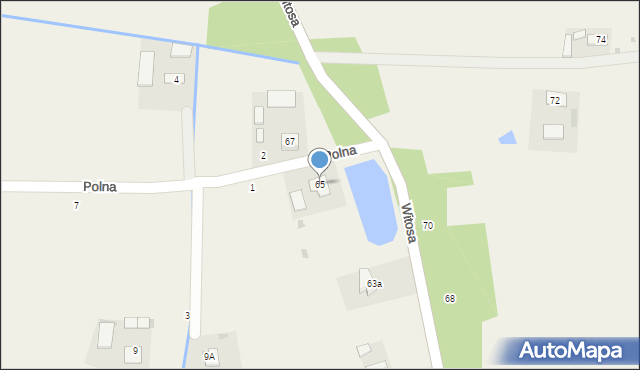 Radgoszcz, Witosa Wincentego, 65, mapa Radgoszcz