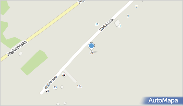 Radków, Widokowa, 15, mapa Radków