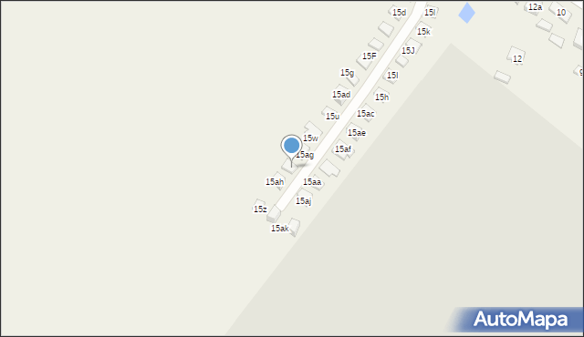Radłów, Wiejska, 15y, mapa Radłów