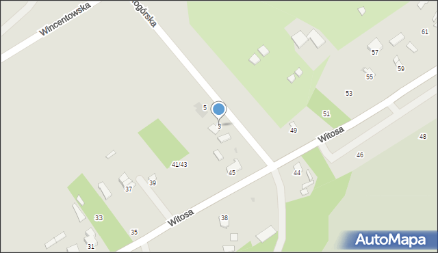 Radom, Wielogórska, 3, mapa Radomia