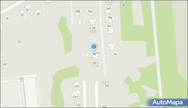 Radom, Witosa Wincentego, 34p, mapa Radomia