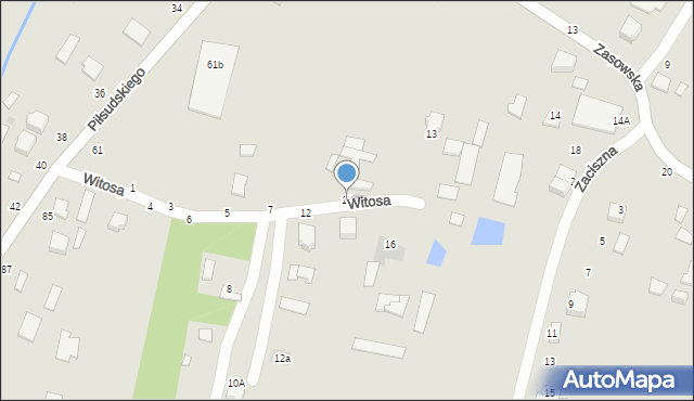 Radomyśl Wielki, Witosa Wincentego, 11, mapa Radomyśl Wielki