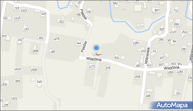 Radziechowy, Wiśniowa, 1750, mapa Radziechowy