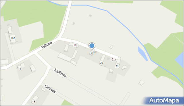 Raszówka, Witosa Wincentego, 19, mapa Raszówka