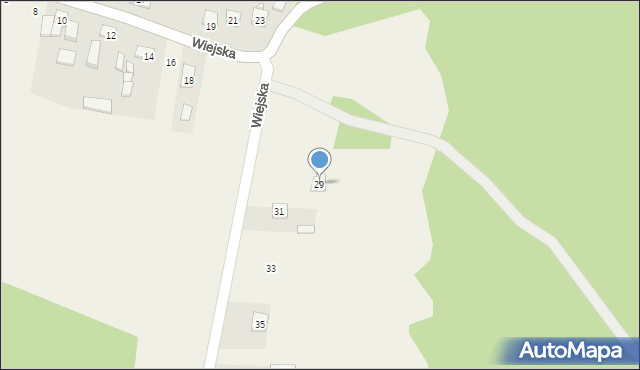 Rogowiec, Wiejska, 29, mapa Rogowiec