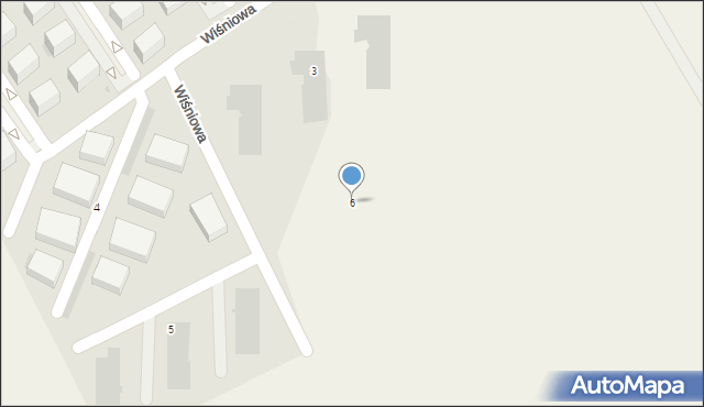 Rokitki, Wiśniowa, 6, mapa Rokitki