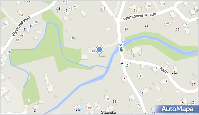 Ropczyce, Wierzbowe Miasto, 14b, mapa Ropczyce