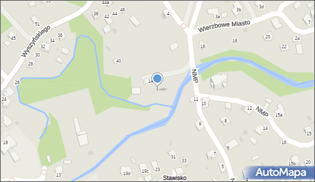 Ropczyce, Wierzbowe Miasto, 14c, mapa Ropczyce