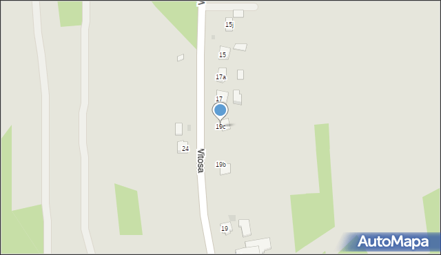 Ropczyce, Witosa Wincentego, 19c, mapa Ropczyce