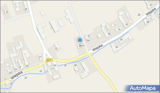 Roszowice, Wiejska, 35, mapa Roszowice