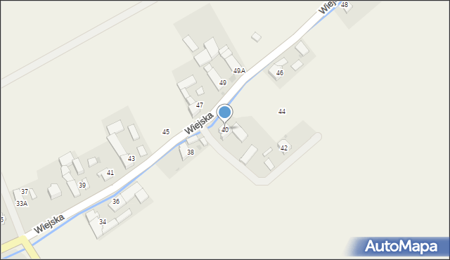Roszowice, Wiejska, 40, mapa Roszowice