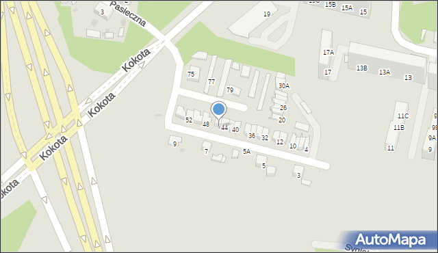 Ruda Śląska, Wideckiego Karola, 46, mapa Rudy Śląskiej