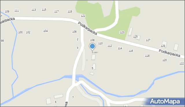 Ryglice, Witosa Wincentego, 3, mapa Ryglice