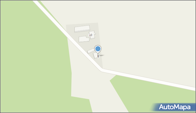 Rymań, Wiejska, 8, mapa Rymań