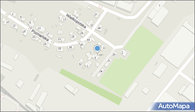 Rzeszów, Wielkopolska, 7, mapa Rzeszów