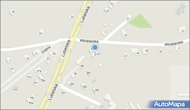 Rzeszów, Wioślarska, 2, mapa Rzeszów