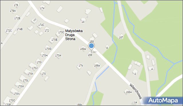 Rzeszów, Wierchowa, 17, mapa Rzeszów