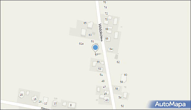 Sadowie, Widokowa, 57, mapa Sadowie