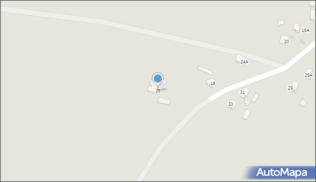 Sandomierz, Wielowiejska, 26, mapa Sandomierza