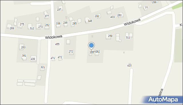 Sanka, Widokowa, 13, mapa Sanka