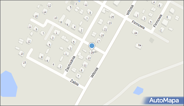 Sanniki, Witosa Wincentego, 15, mapa Sanniki