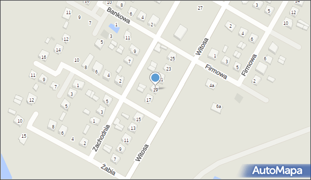 Sanniki, Witosa Wincentego, 19, mapa Sanniki