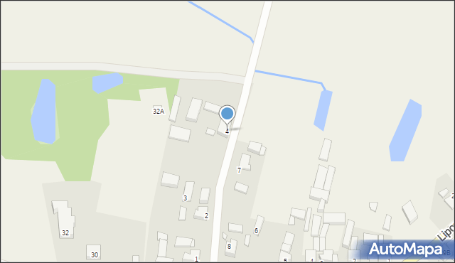 Sękowo, Wiśniowa, 4, mapa Sękowo