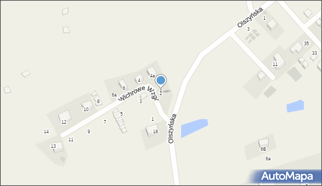 Sianożęty, Wichrowe Wzgórze, 2, mapa Sianożęty